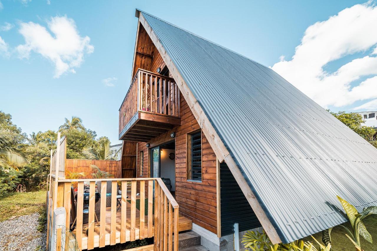 Charmant Chalet Avec Jacuzzi, L'Ile O Vert Saint-Philippe Buitenkant foto